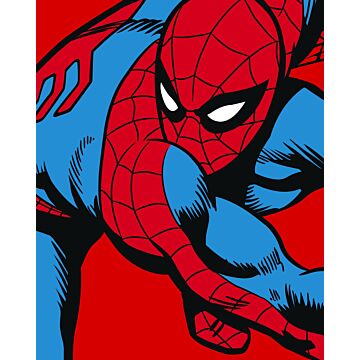 wall mural spider man red and blue from Komar