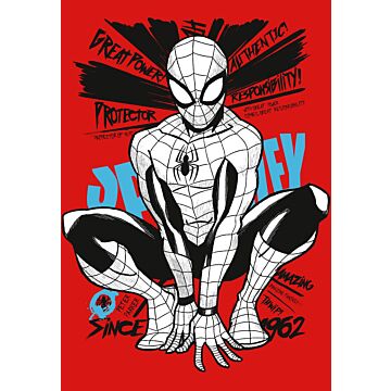 non-woven canvas Spider-Man red from Komar