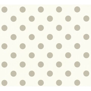 wallpaper dots cream beige and beige from A.S. Création